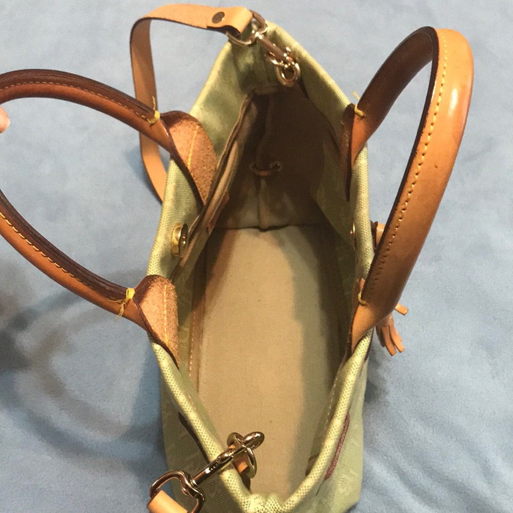 Sea green Dooney & Bourke, Inc Satchel - Picture 5 of 6